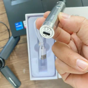 Máy tỉa lông mũi Enchen EN001 sạc pin Type-C đầu cạo tròn ẩn tháo rời, động cơ mạnh mẽ giảm ồn