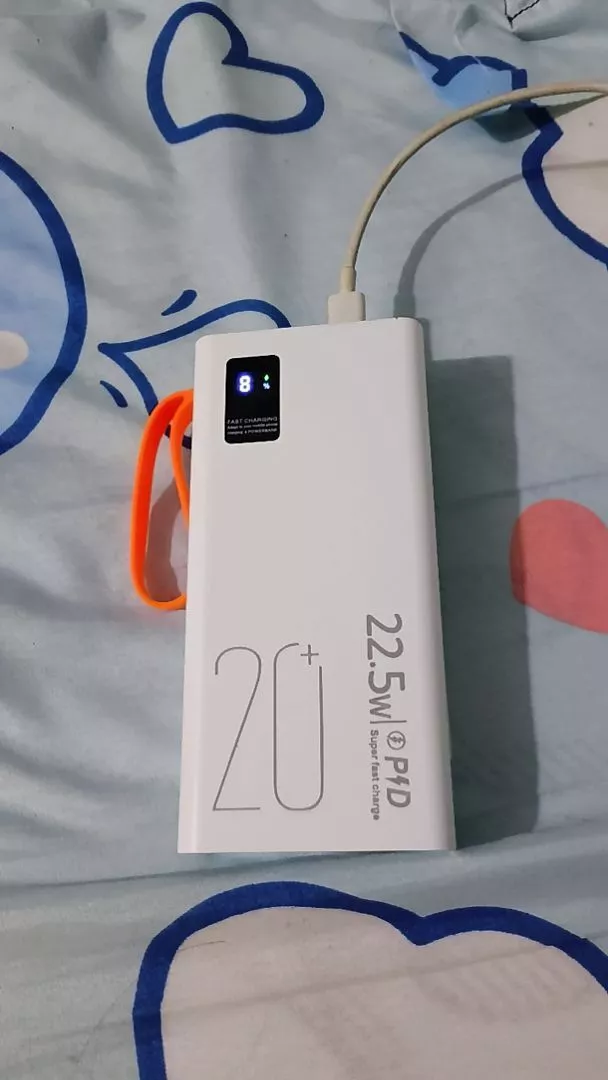 Bộ sạc dự phòng mini GOOJODOQ 22,5w Màn hình LED 20000mAh có chế độ đèn pin