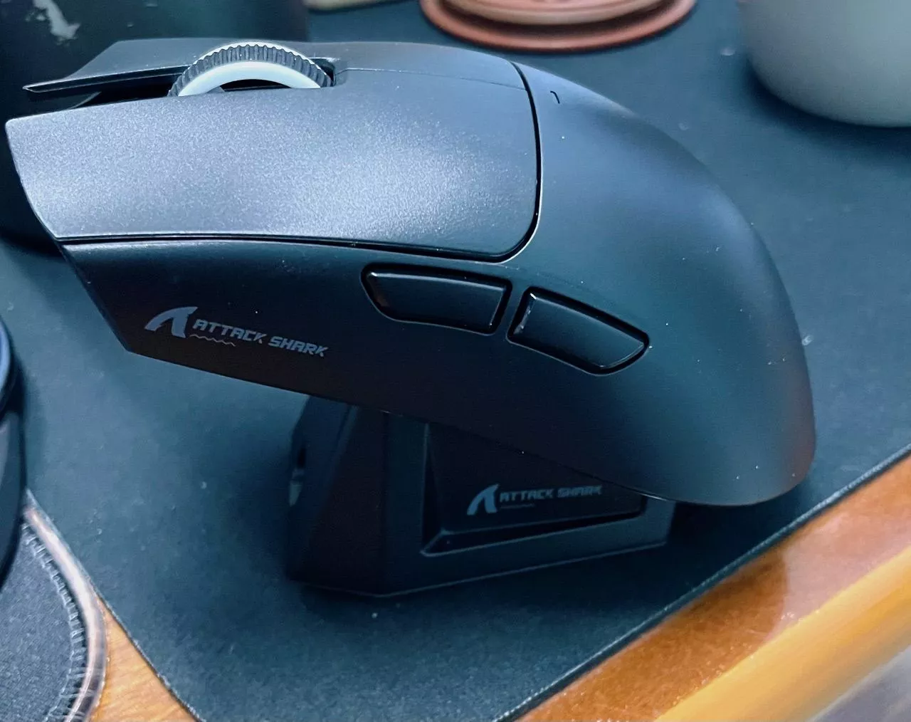 Chuột Không Dây Ziyou Attack Shark R1 Siêu Nhẹ Chip Paw3311 Cực Mạnh, 3 Chế Độ Kết Nối, App Gaming