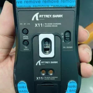 Chuột Không Dây Ziyou Attack Shark R1 Siêu Nhẹ Chip Paw3311 Cực Mạnh, 3 Chế Độ Kết Nối, App Gaming