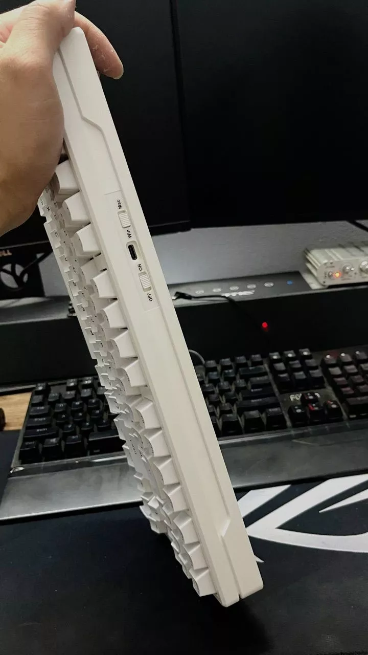 Bàn phím cơ không dây Y87 - 3 mode - Mạch xuôi 5 pin - App Marco - LED RGB - Full Foam