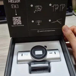Webcam Logitech MX BRIO Ultra HD 4K - Hội họp & truyền trực tuyến, Mic kép giảm ồn, Show Mode, USB-C