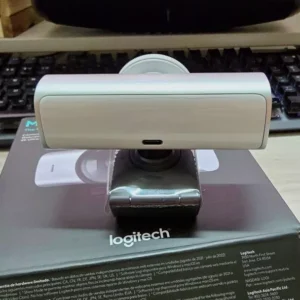 Webcam Logitech MX BRIO Ultra HD 4K - Hội họp & truyền trực tuyến, Mic kép giảm ồn, Show Mode, USB-C