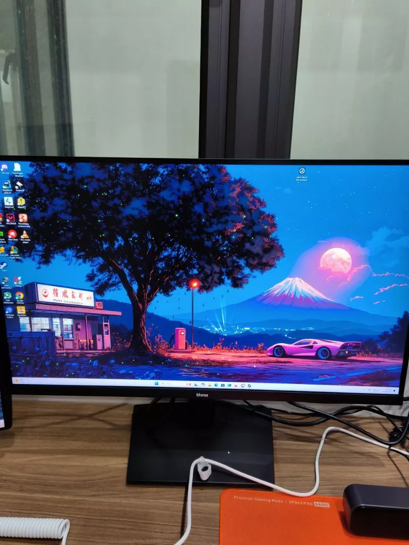 Màn hình 27 inch 2K ATAS S27Q100 - Tần số 100HZ - Tấm nền IPS - Phản hồi 1ms - Chân đế xoay