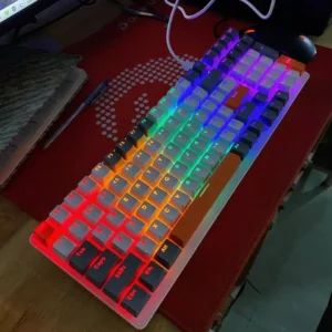 Bàn Phím CƠ ZIYOU K3 Luxury Cao Cấp, Phím Gõ Êm Sử Dụng Trục Cơ Red Switch, Led 16.5 Triệu Màu