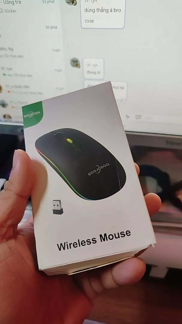 Bàn phím Bluetooth có đèn nền GOOJODOQ có đèn LED cho máy tính bảng iPad Android