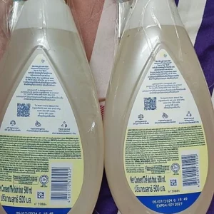 Combo 2 Chai Sữa Tắm Gội Toàn Thân Mềm Mịn Johnson's Baby Bath Cotton Touch 500mlx2