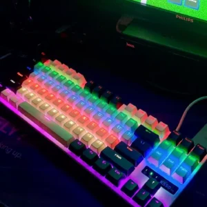 Bàn phím cơ Gaming Ziyou K550 V4 Red Switch TKL 87 phím, 10 chế độ Led, chống nước