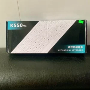 Bàn phím cơ Gaming Ziyou K550 V4 Red Switch TKL 87 phím, 10 chế độ Led, chống nước