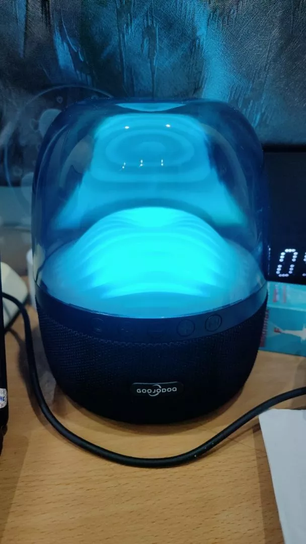 Goojodoq Loa Bluetooth Mini Không Dây Di Động TWS 5.3 LED HiFi Hộp Loa âm trầm
