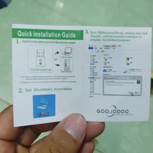 Bộ Thu Phát wifi Goojodoq 1300mbps USB 3.0 2 Râu Kết Nối Mạng Không Dây 2.4G+5G