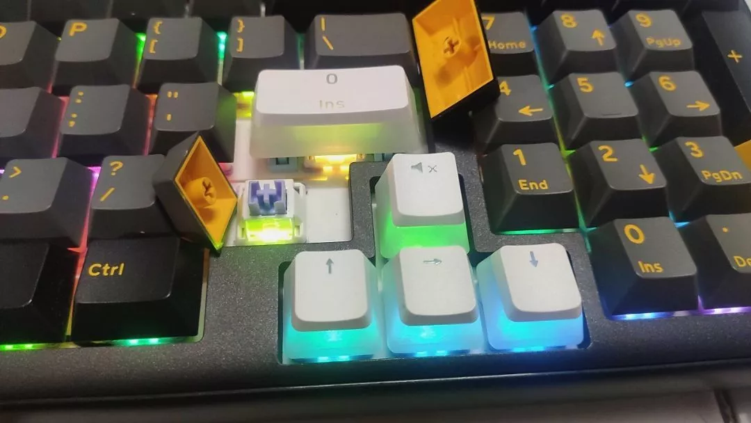 Keycap bàn phím Bánh Pudding với chất liệu PBT profile OEM dành cho các dòng bàn phím