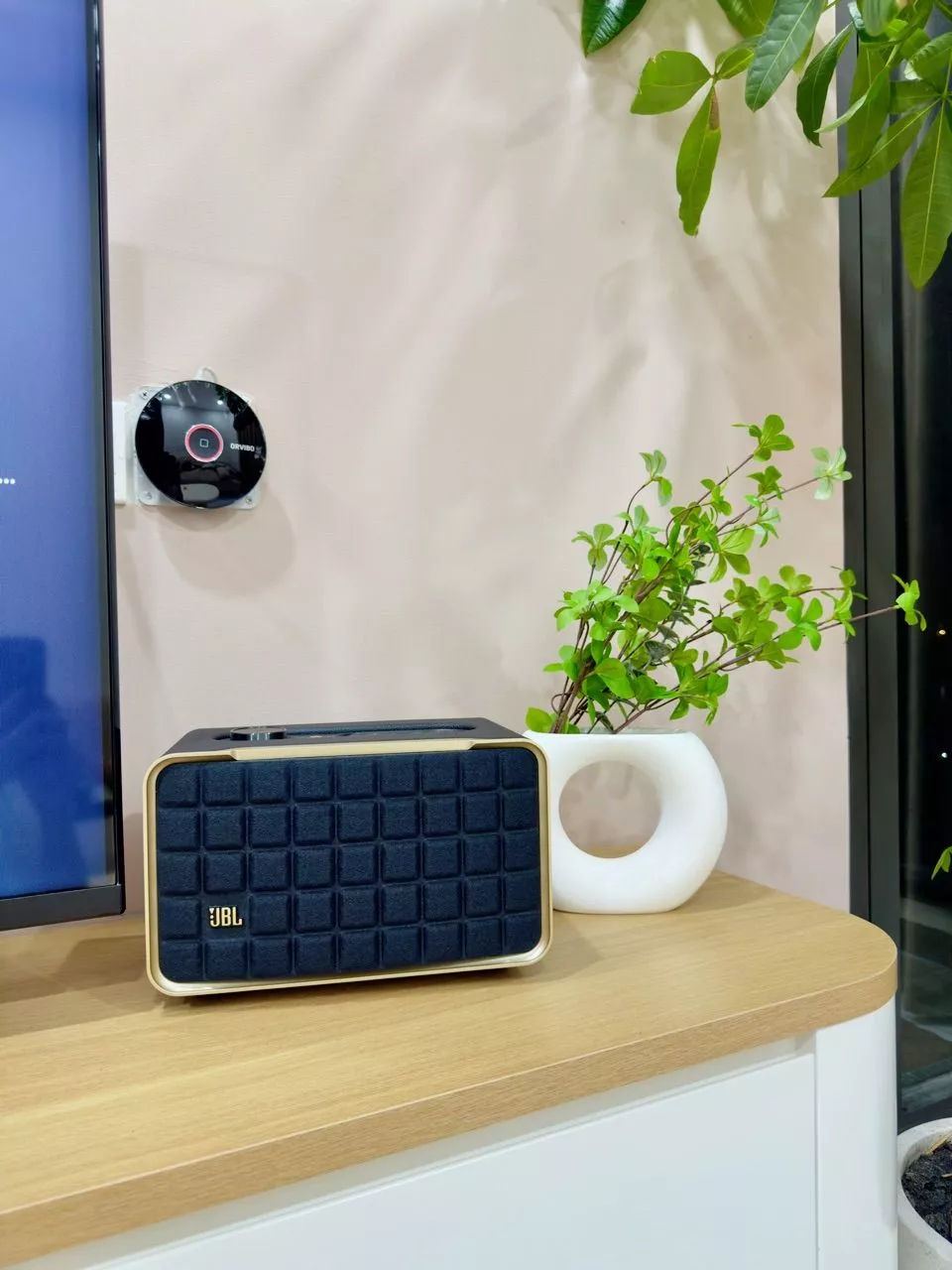 Loa Thông Minh JBL Authentics 200 | Thiết Kế Retro | Kết Nối Wifi, Bluetooth - Hàng Chính Hãng