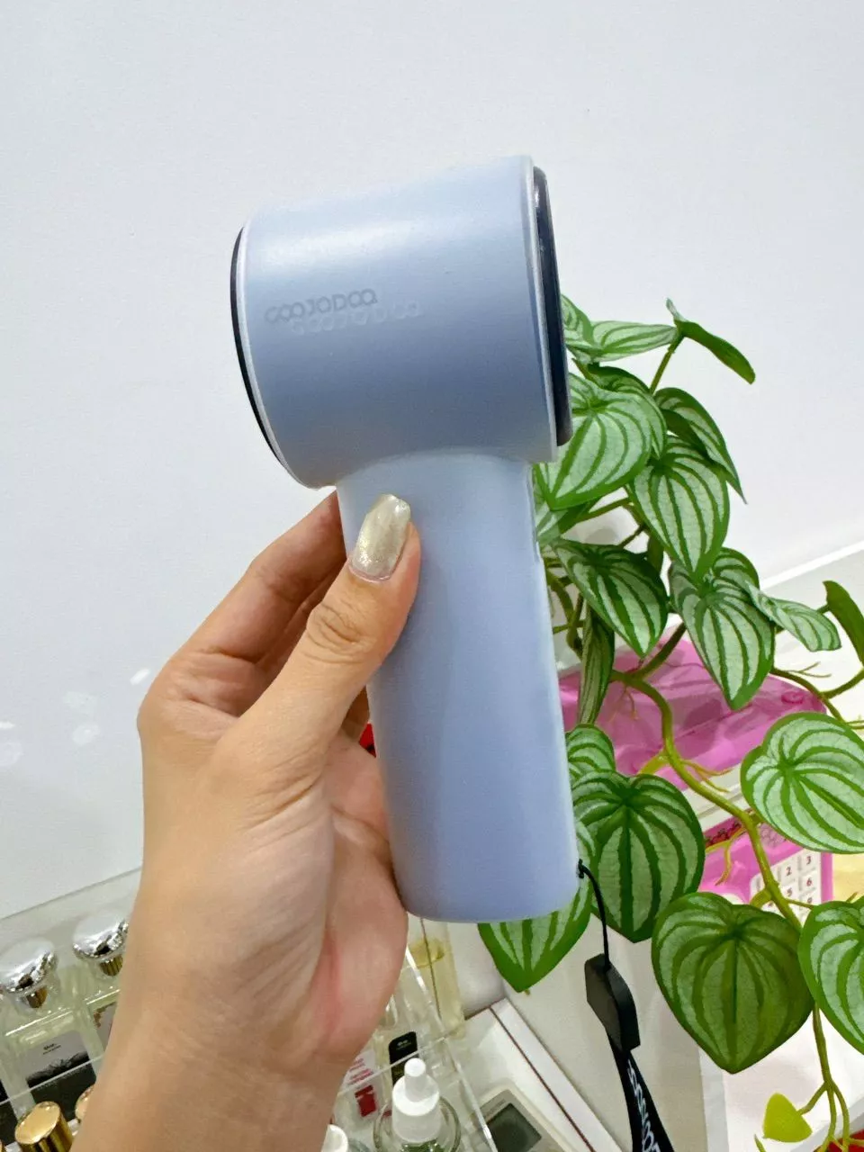 【Tặng quà/Bảo hành nửa năm】GOOJODOQ Quạt Turbo Jet 3600 mAh có thể sạc lại, cầm tay, di động, gió mạnh, tốc độ cao 100 vòng/phút