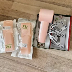 【Tặng quà/Bảo hành nửa năm】GOOJODOQ Quạt gió mạnh 100 tốc độ gió màn hình kỹ thuật số quạt cầm tay tuabin có thể điều chỉnh thích hợp cho thể thao ngoài trời làm mát nhanh