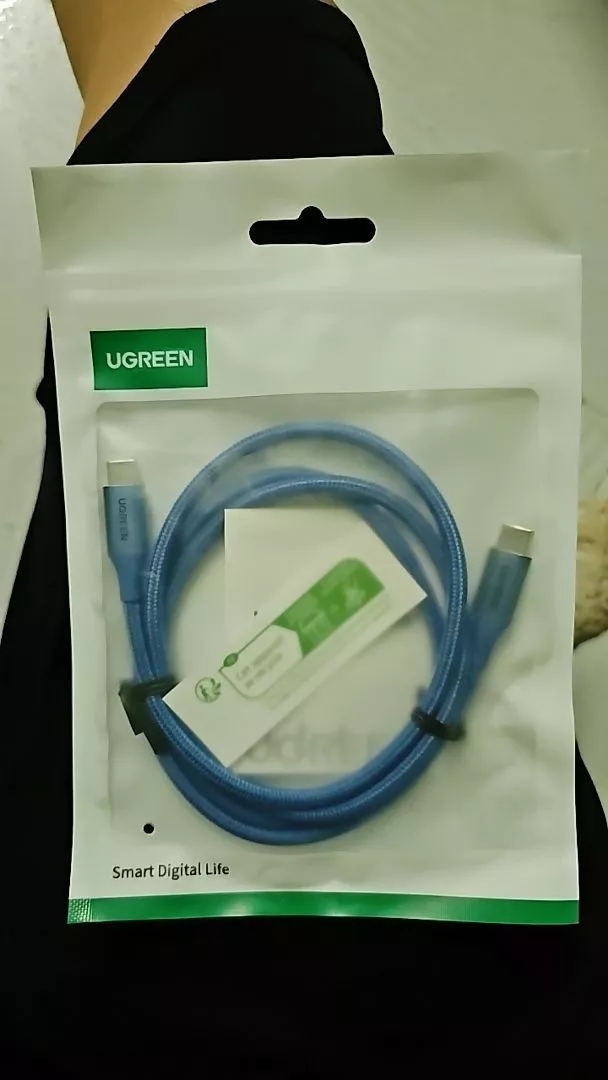 Ugreen Sạc Nhanh 100W 20V 5A Nylon Bradied USB C Sang USB Cáp Dành Cho iPhone 15 / 15 Plus / 15 Pro / 17 Pro Max, MacBook Pro, iPad Pro, Dell XPS, Samsung Galaxy S24 / S23 / S22 Ultra, Sw