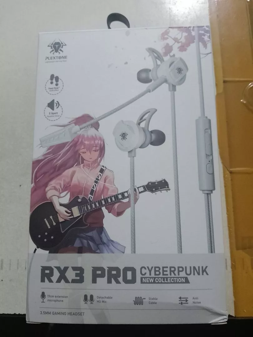 Plextone RX3 PRO | Tai nghe chơi game mic rời, chống ồn, jack 3.5mm sử dụng điện thoại, laptop, PC