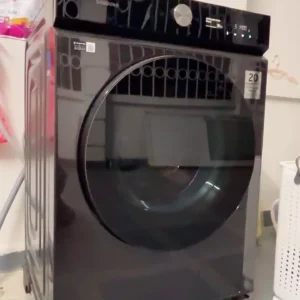 Máy Giặt Samsung Bespoke AI Cửa Trước 12 kg WW12CB944DGBSV - AI Wash tự phân bổ nước giặt theo độ bẩn, màu Đen
