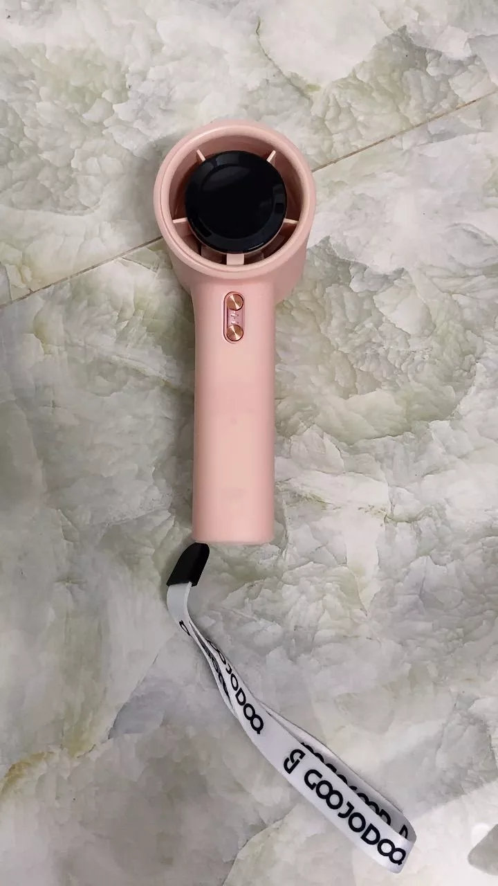【Tặng quà/Bảo hành nửa năm】GOOJODOQ Quạt Turbo Jet 3600 mAh có thể sạc lại, cầm tay, di động, gió mạnh, tốc độ cao 100 vòng/phút
