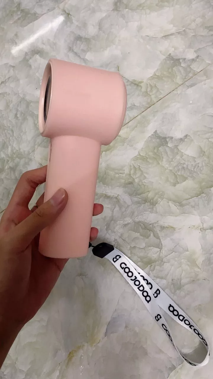 【Tặng quà/Bảo hành nửa năm】GOOJODOQ Quạt Turbo Jet 3600 mAh có thể sạc lại, cầm tay, di động, gió mạnh, tốc độ cao 100 vòng/phút