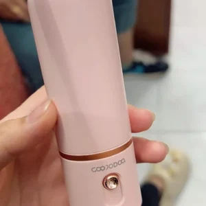 Quạt mini cầm tay GOOJODOQ, 3 tốc độ, cánh quạt bền bỉ sạc Type-c