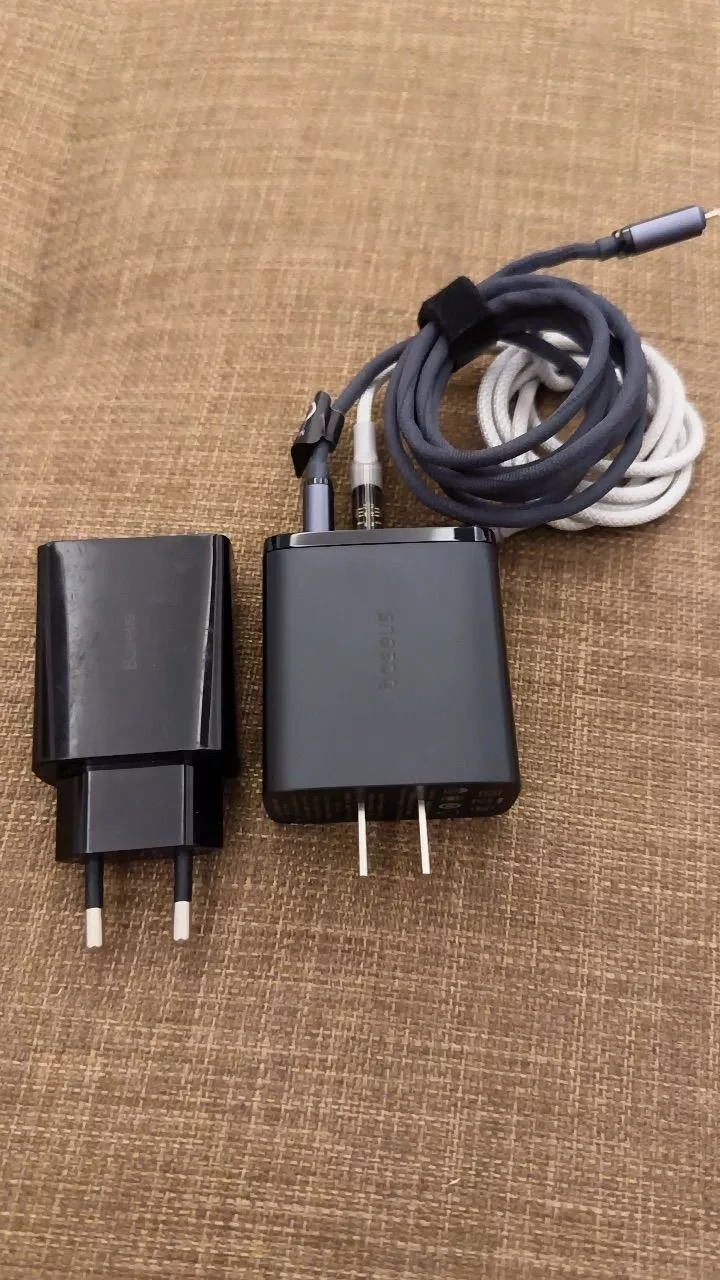 Bộ sạc USB Type C sạc nhanh Baseus 65W GaN cho máy tính xách tay, forTablets