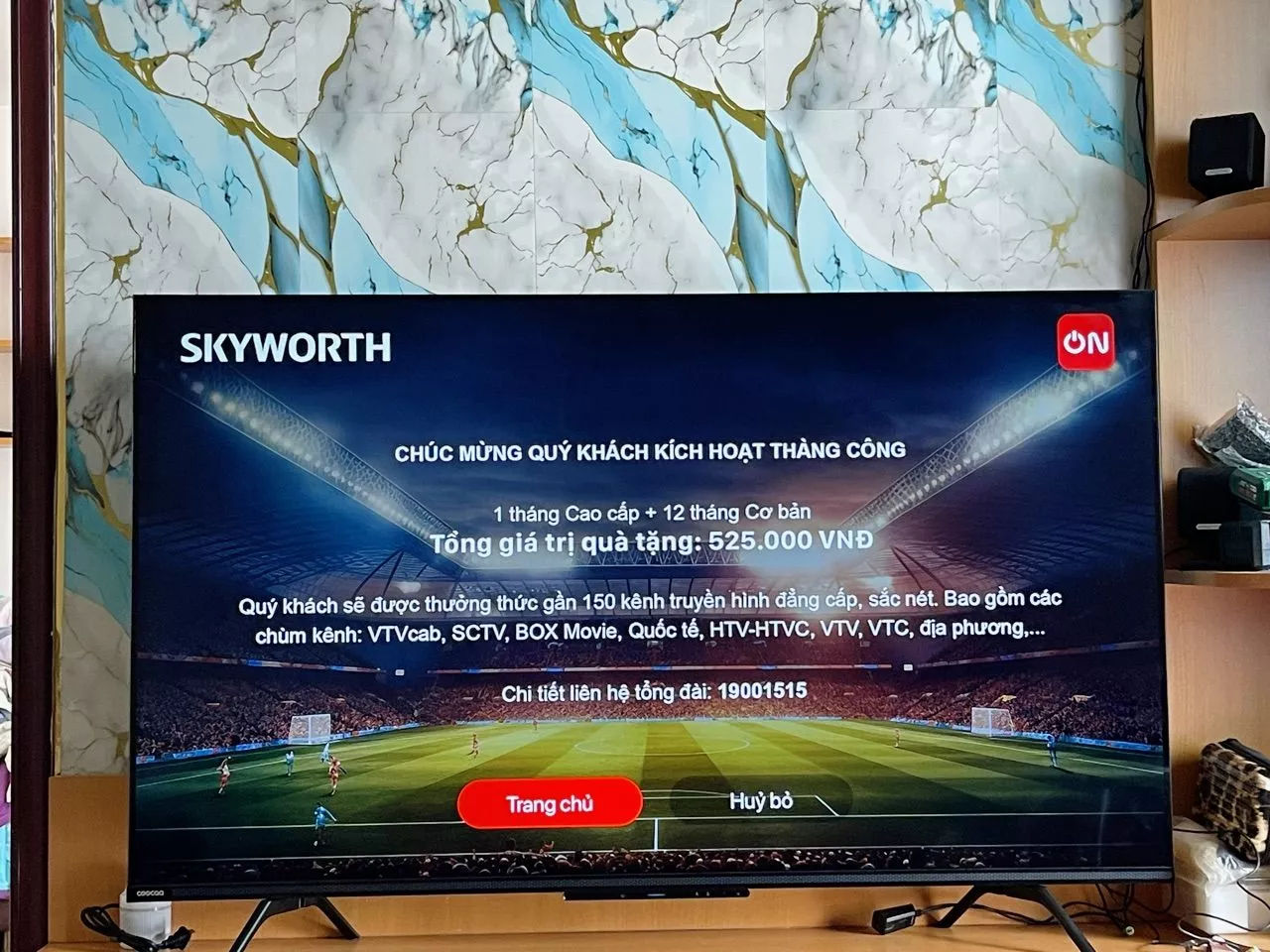 Google Tivi Coocaa 4K 55 Inch - Model 55Y73