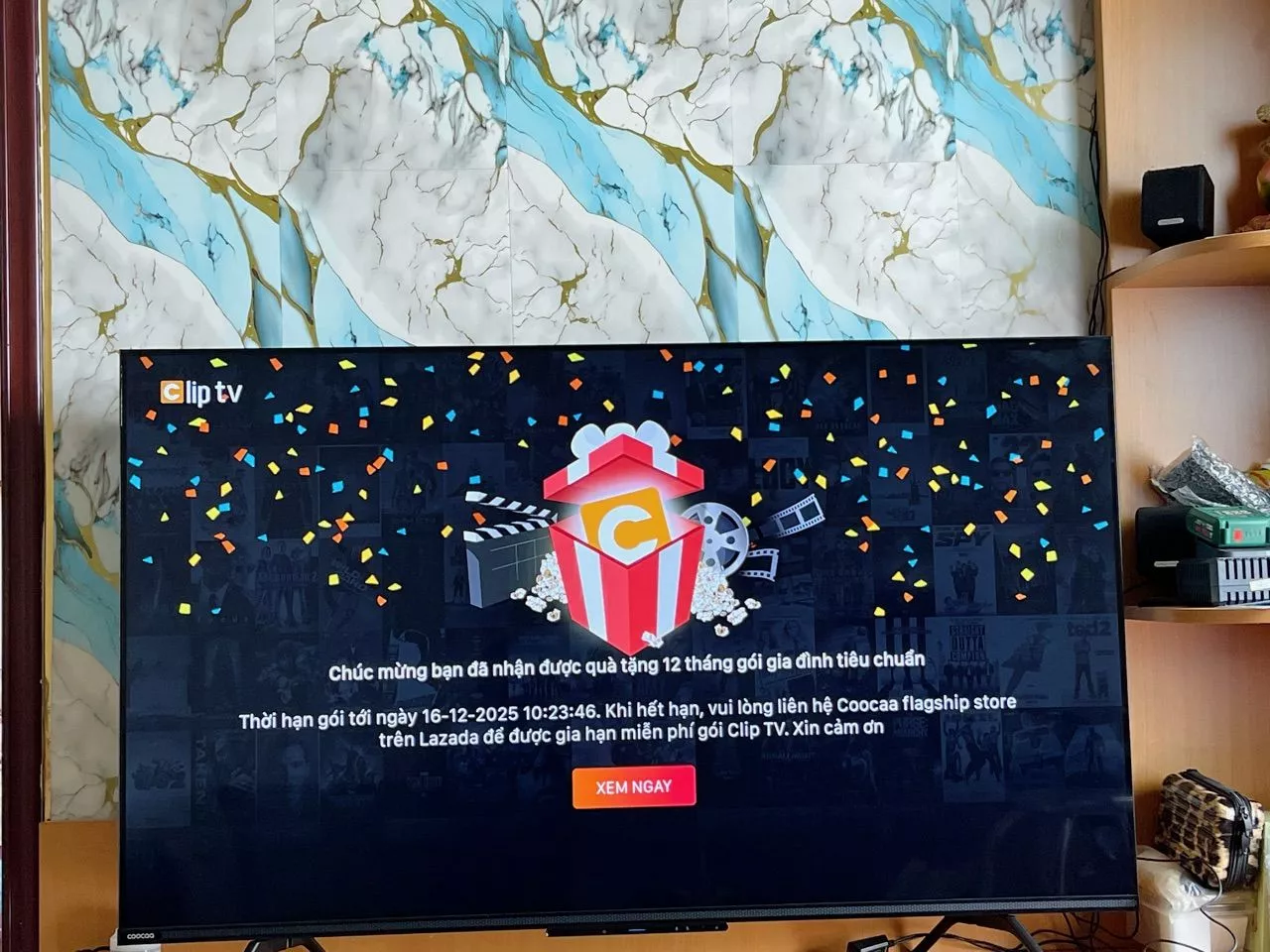 Google Tivi Coocaa 4K 55 Inch - Model 55Y73