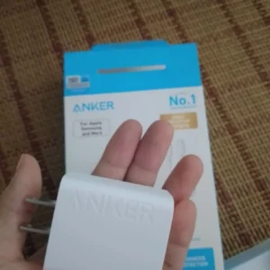 Combo Củ sạc nhanh Anker | 2 cổng 1USB-C & 1USB-A | Kèm Cáp sạc USB-C to USB-C- B2348
