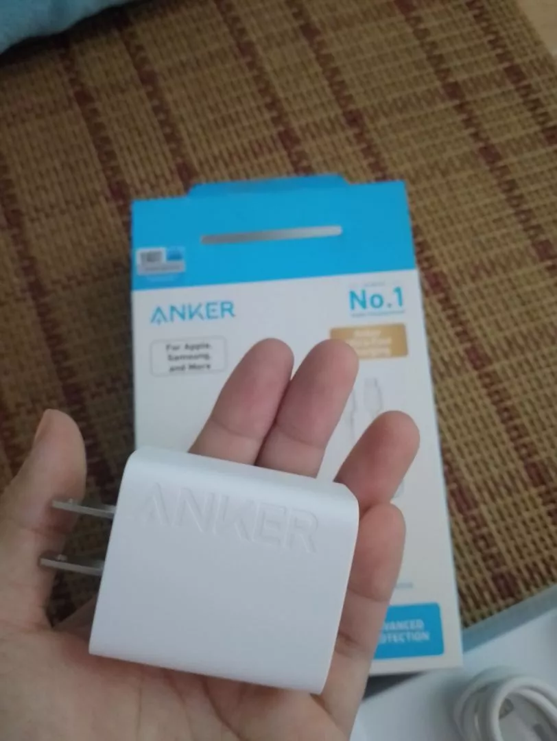 Combo Củ sạc nhanh Anker | 2 cổng 1USB-C & 1USB-A | Kèm Cáp sạc USB-C to USB-C- B2348