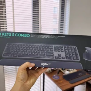Combo Chuột & Bàn Phím Bluetooth không dây Logitech MX Keys S Combo - Có gác tay, Chiếu sáng, USB-C