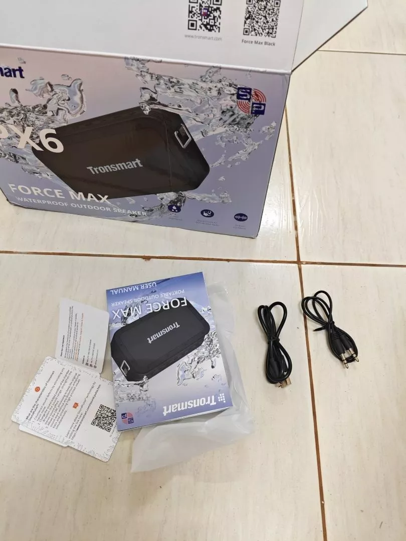 Loa Bluetooth Tronsmart Force Max | Công suất 80W | Công nghệ SoundPulse | Chơi nhạc đến 13H | Bảo Hành 12 tháng