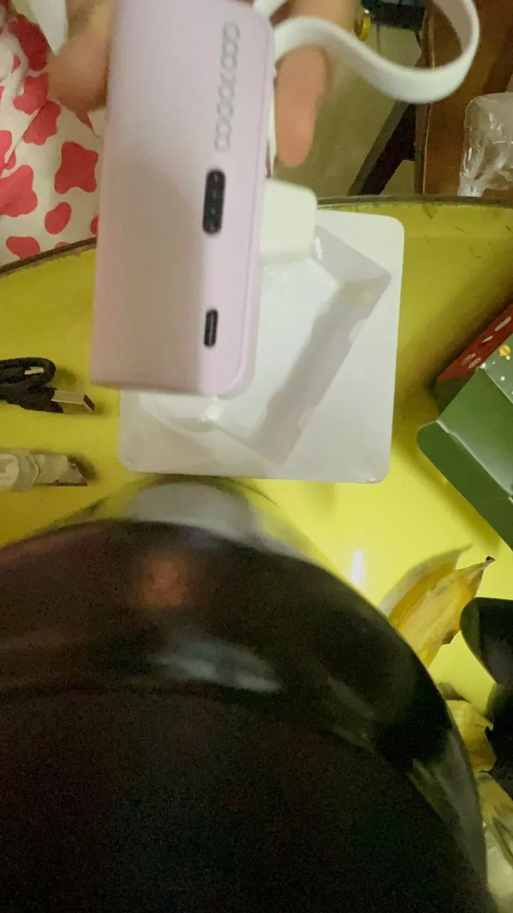 Sạc dự phòng mini GOOJODOQ 2024 cho Giáng sinh với phích cắm Type-C và Light-ning phích cắm đôi