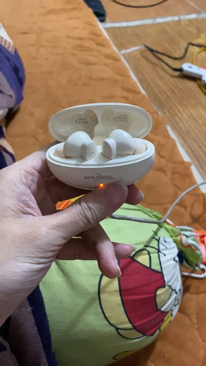 Tai nghe Bluetooth Goojodoq 5.3giảm tiếng ồn khi ngủ điều khiển cảm ứng tai nghe không dây ghép nối nhanh chế độ chờ lâu