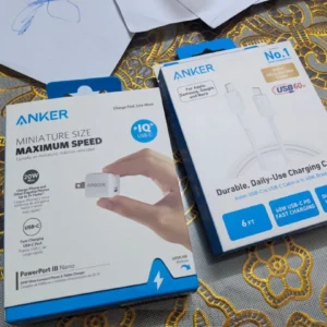 [ANKER] Củ sạc nhanh Anker 20W/ 30W Power IQ 3.0 GaN | 1 cổng USB-C | Chân gập gấp gọn tiện lợi - A2699/8