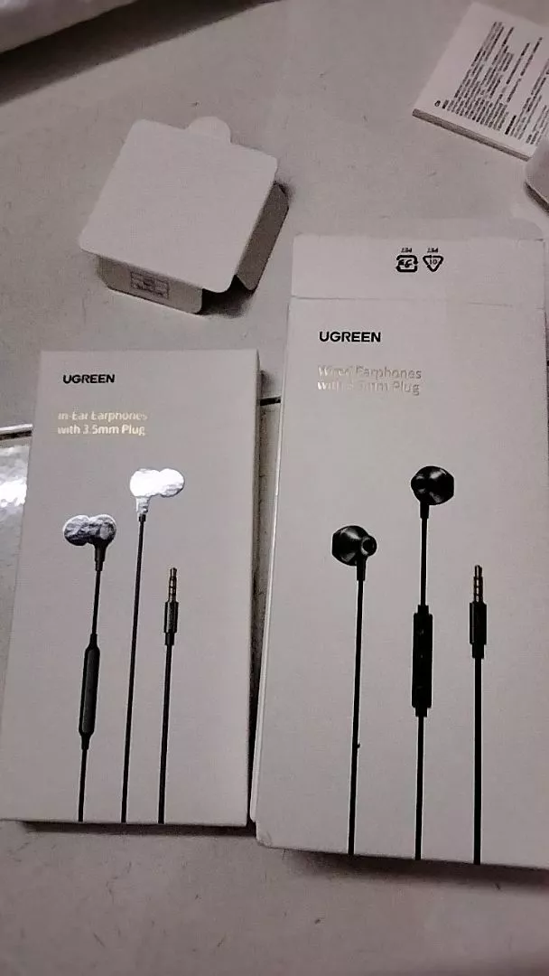 Tai nghe có dây UGREEN 3,5mm Type C Tai nghe bán tai HiFi có micrô