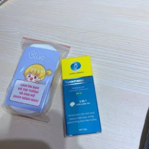 Kem Mụn SANTAGIFT Gel Giảm Mụn ẩn Trứng Cá chấm mụn Ngừa Thâm Mờ Sẹo Dưỡng Da Trắng sáng chống nắng