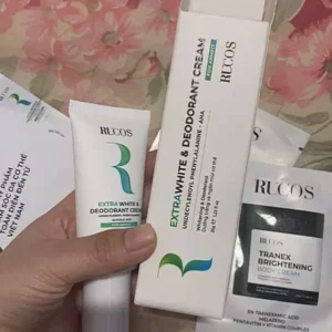 Kem trắng nách khử mùi, giảm thâm vùng mông, nách, bẹn Extra White & Deodorant Rucos