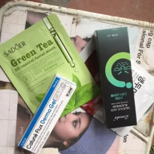 Kem Giảm Mụn Mờ Thâm Cafuné Flux Derma Gel 20g Gel Kết Cấu Trong Suốt Hỗ Trợ Cân Bằng Dầu & Dưỡng Ẩm