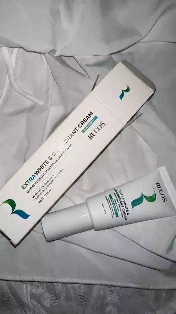 Kem trắng nách khử mùi, giảm thâm vùng mông, nách, bẹn Extra White & Deodorant Rucos