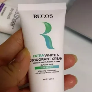 Kem trắng nách khử mùi, giảm thâm vùng mông, nách, bẹn Extra White & Deodorant Rucos