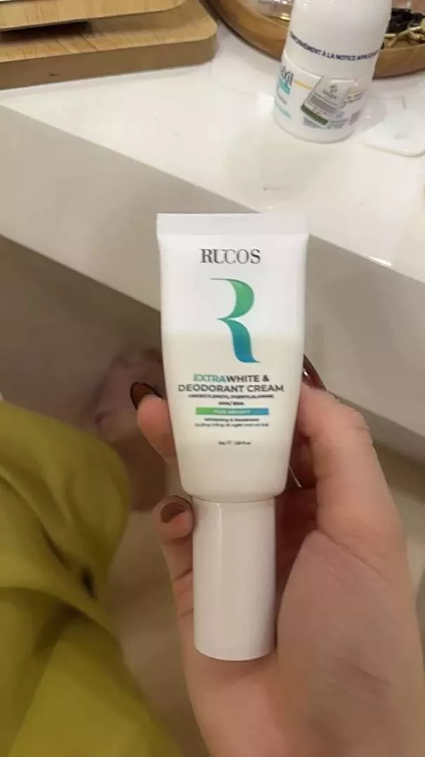 Kem trắng nách khử mùi, giảm thâm vùng mông, nách, bẹn Extra White & Deodorant Rucos