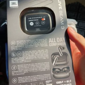 Tai Nghe True Wireless JBL Live Beam 3 có màn hình cảm ứng - Hàng Chính Hãng