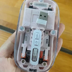 Chuột Bluetooth không dây Goojodoq dpi cho laptop iPad điện thoại Android