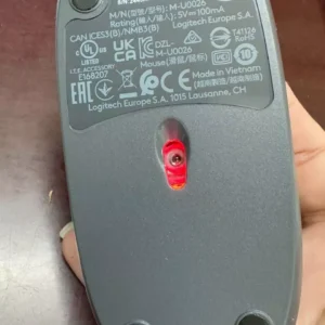 Chuột có dây Logitech B100 - Dây dài 1m8, thiết kế ôm tay, thuận cả 2 tay