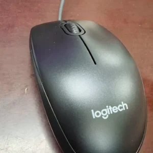 Chuột có dây Logitech B100 - Dây dài 1m8, thiết kế ôm tay, thuận cả 2 tay