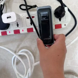 Sạc dự phòng Anker kiêm củ sạc 2in1 Prime Fusion 9600mAh 65W | 2 cổng USB-C | Màn hình | Sạc nhanh - A1339