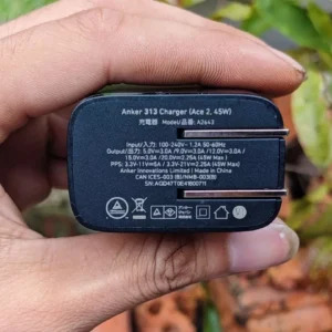 Củ sạc nhanh Anker Nano 70W | 3 cổng 2C1A sạc 3 thiết bị cùng lúc | Dành cho Samsung - iPhone 15/16 - Macbook - A121A