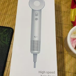 【Bảo hành một năm】GOOJODOQ Máy sấy tóc tốc độ cao có màn hình hiển thị công suất LED 3 tốc độ gió bốn phút để sấy khô Thích hợp cho du lịch và sử dụng tại nhà