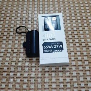 65W Sạc nhanh Đa năng GOOJODOQ, Nhiều cáp USB, Type-C, Micro cho Samsung Huawei